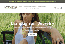 Tablet Screenshot of lamplighterjewelry.com